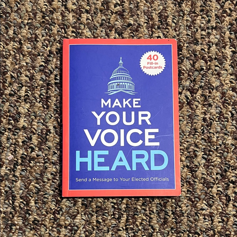 📚Make Your Voice Heard Postcard set